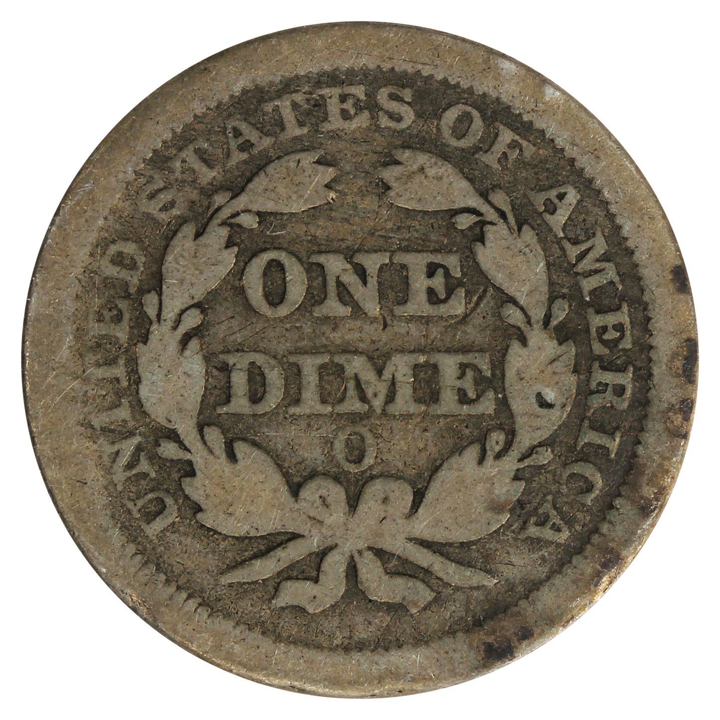 1852 O USA Dime G-VG (G6) $
