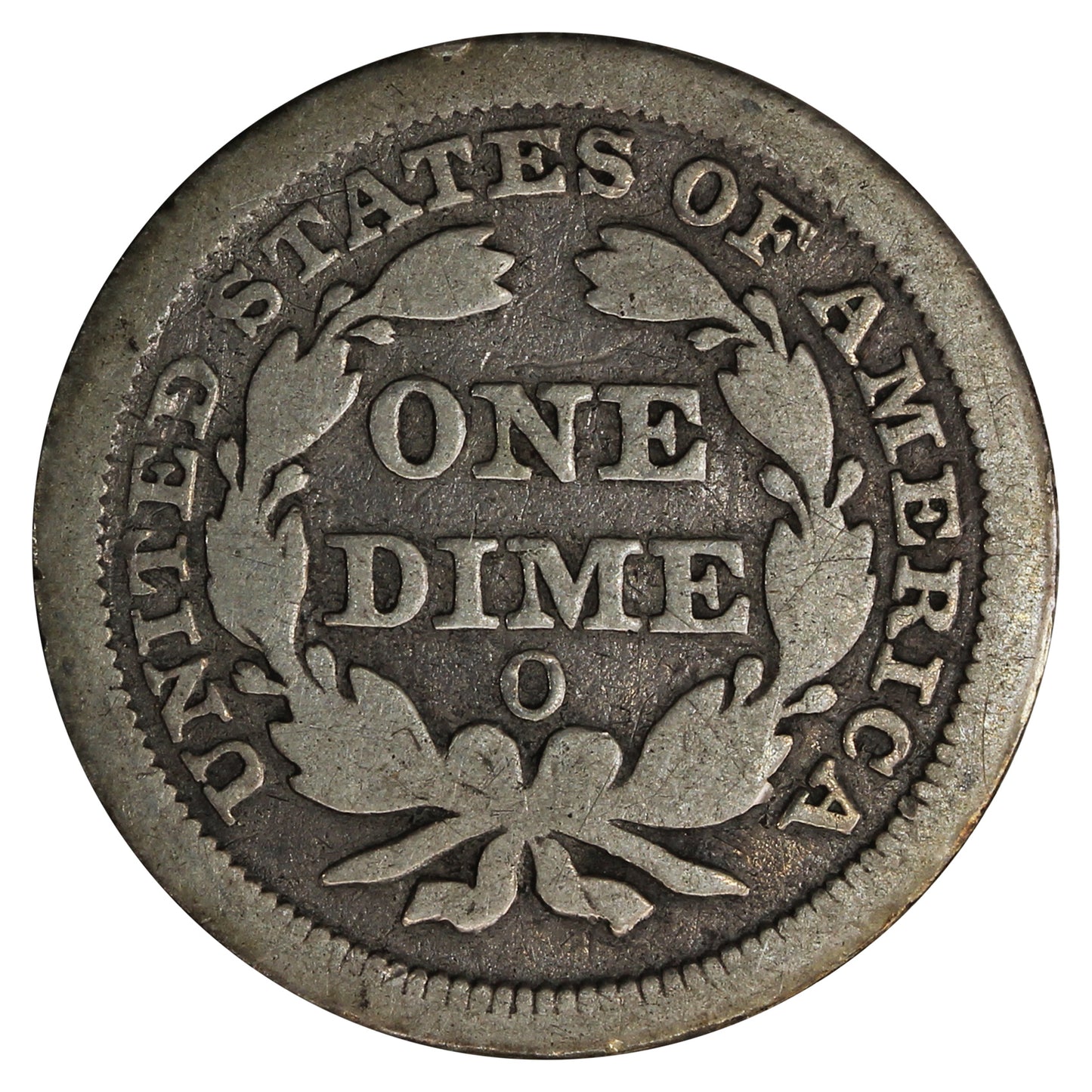1854 O USA Dime G-VG (G-6) $