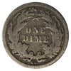 1877 CC USA Dime Very Good (VG-8) $