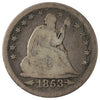 1853 Arrows & Rays USA Quarter Very Good (VG8) $