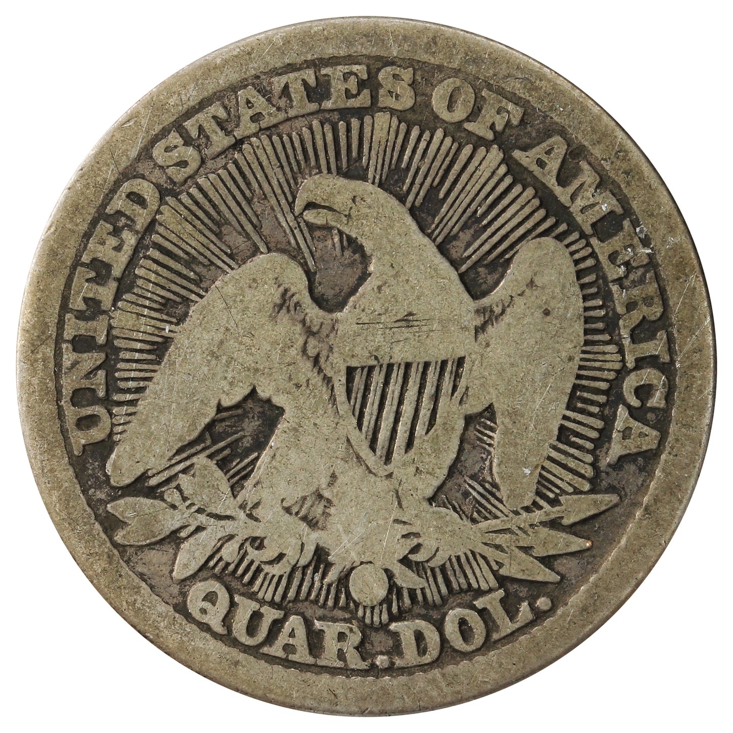 1853 O Arrows & Rays USA Quarter Good (G4) $