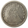 1891 USA Quarter VG-F (VG10) $
