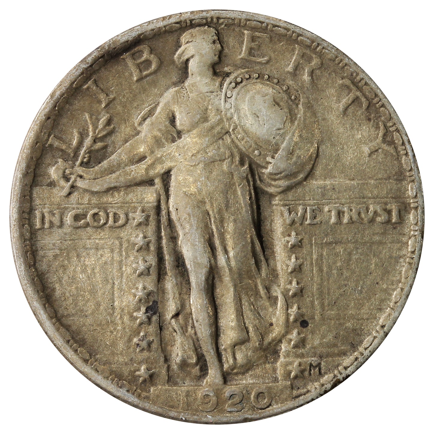 1920 USA Quarter VF-EF (VF30) $