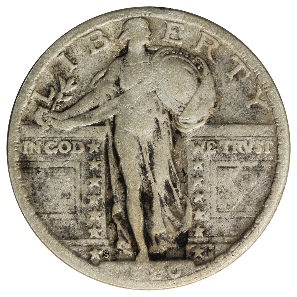 1920 S Quarter F-VF (F15) $