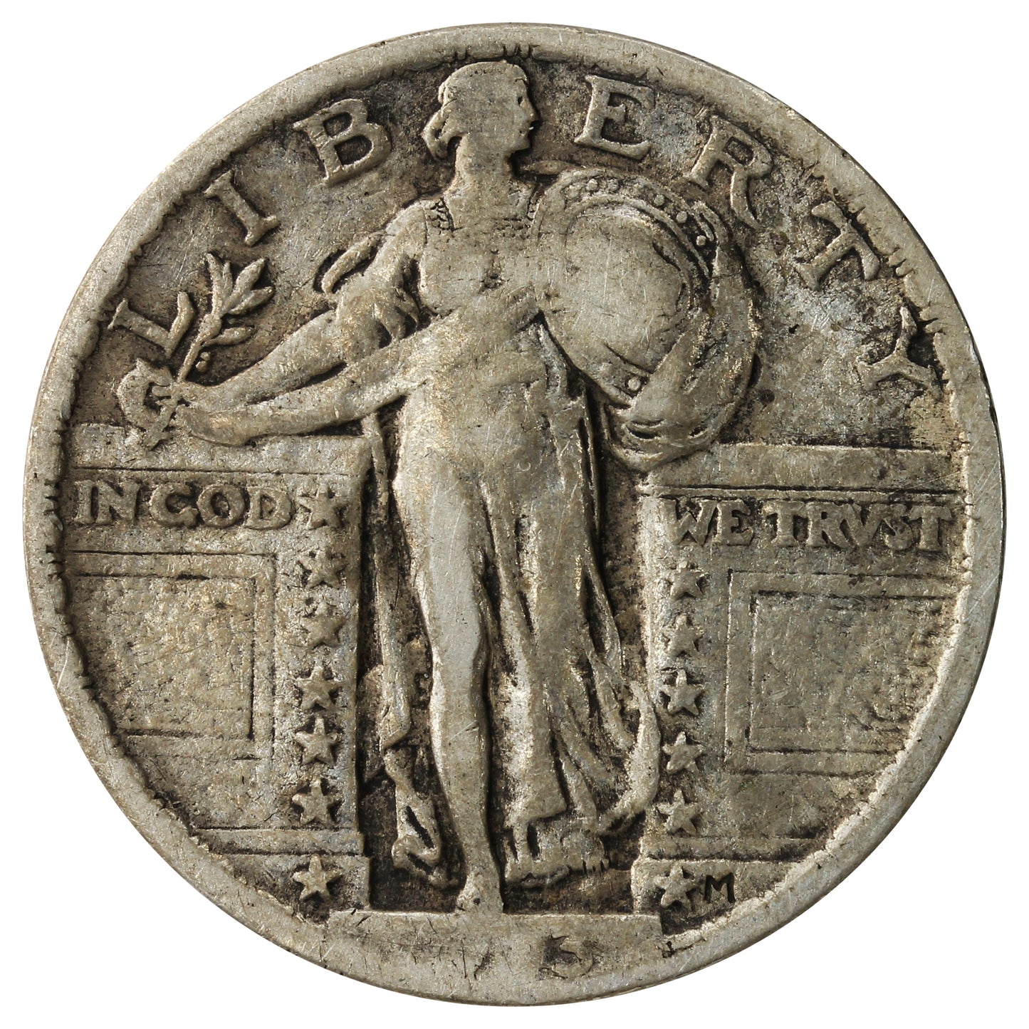 1923 USA Quarter Very Fine (VF20) $