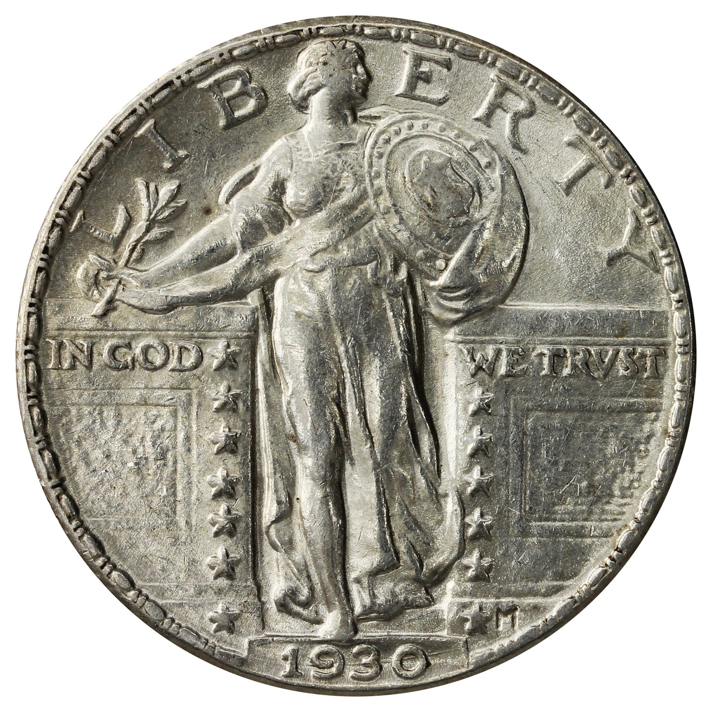 1930 USA Quarter AU-UNC (AU55) $