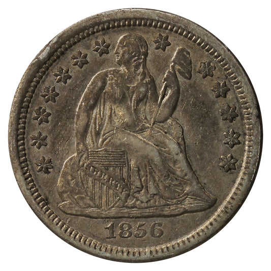 1856 Small Date USA Dime VF-EF (VF-30) $