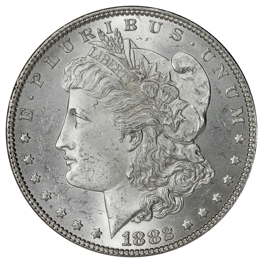 1882 USA Dollar Choice Brilliant Uncirculated (MS64) $