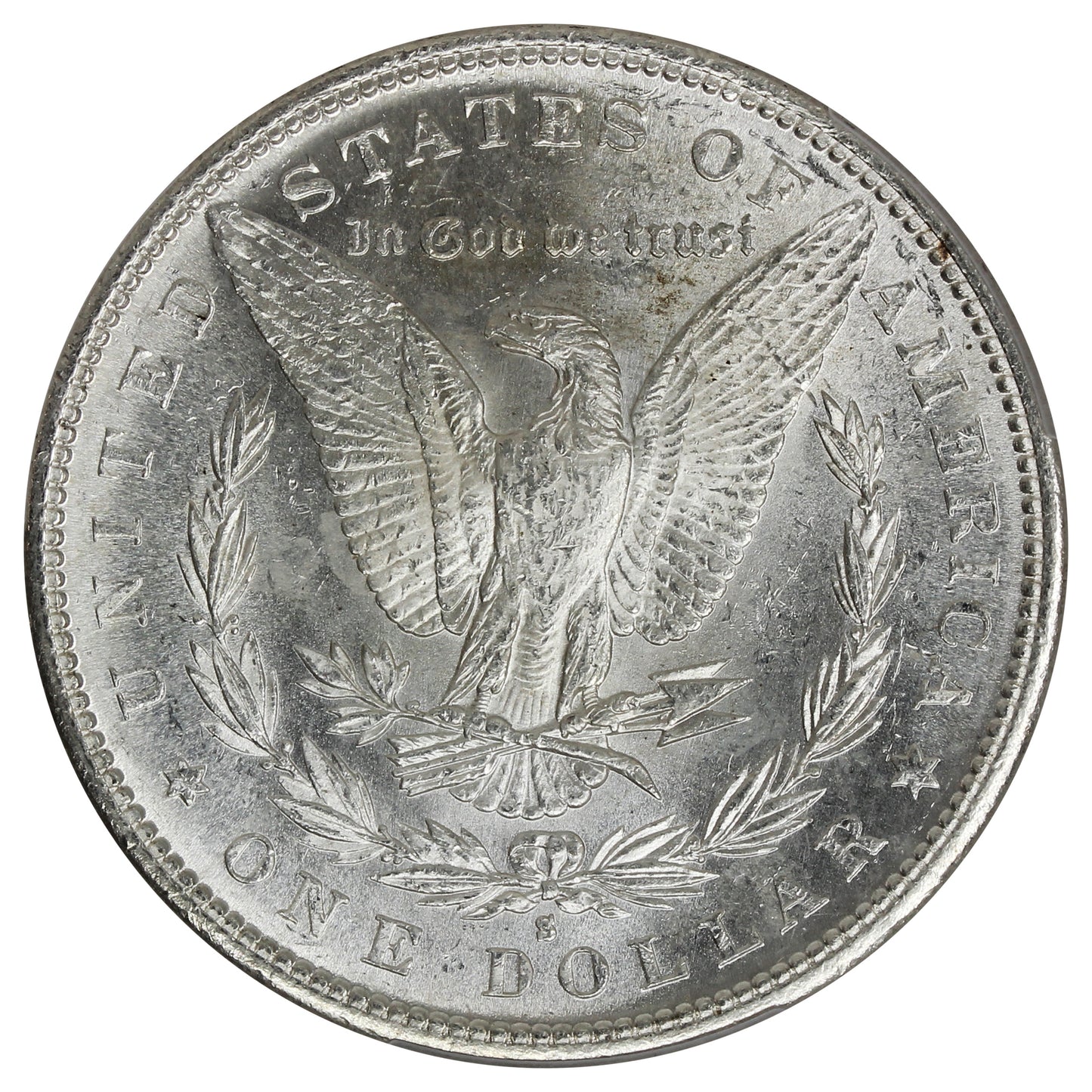 1882 S USA Dollar PCGS Certified MS63