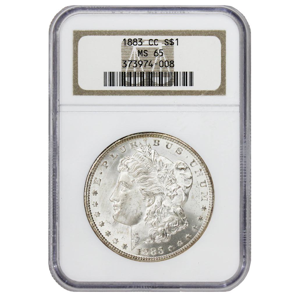 1883 CC USA Dollar NGC Certified MS65