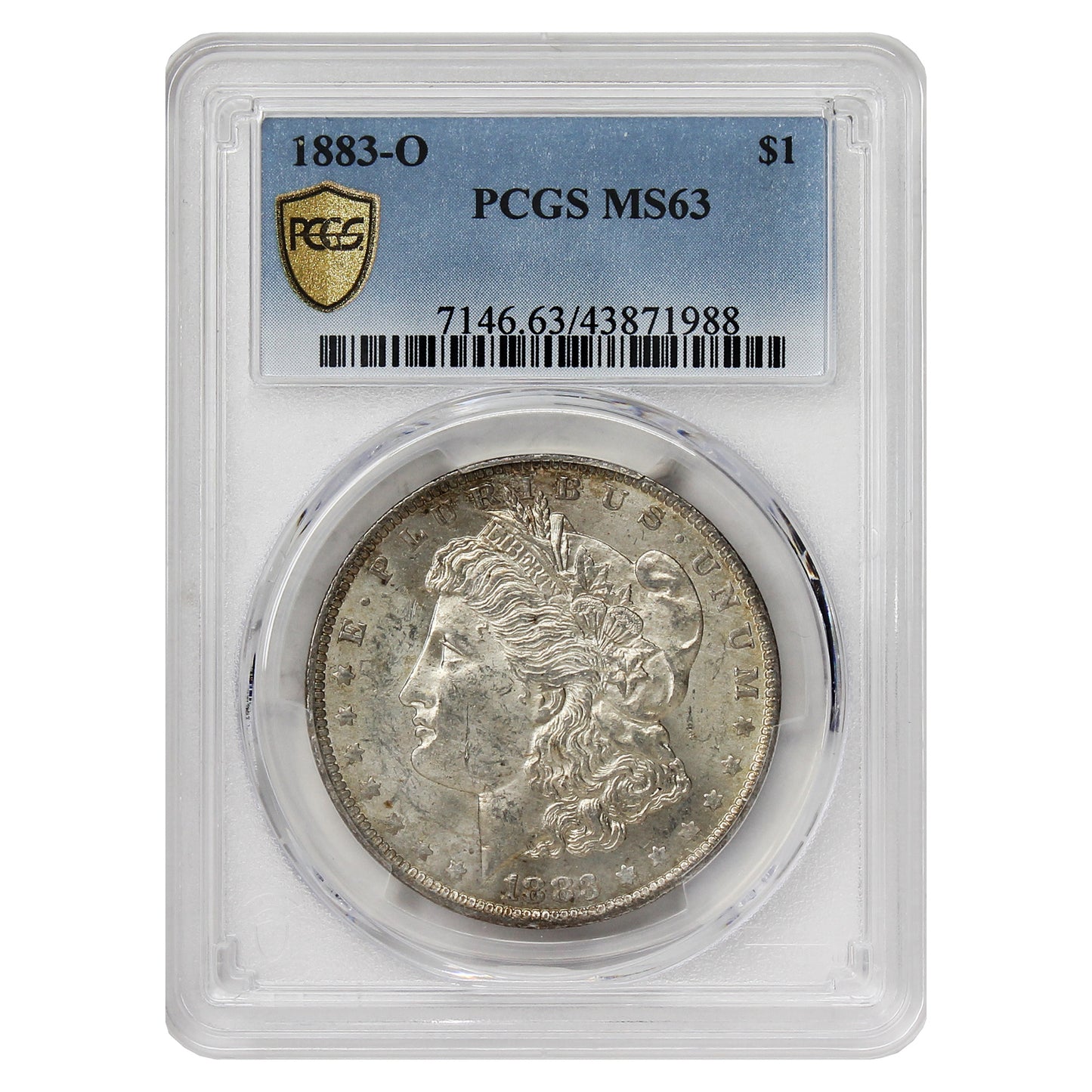 1883 O USA Dollar PCGS Certified MS63