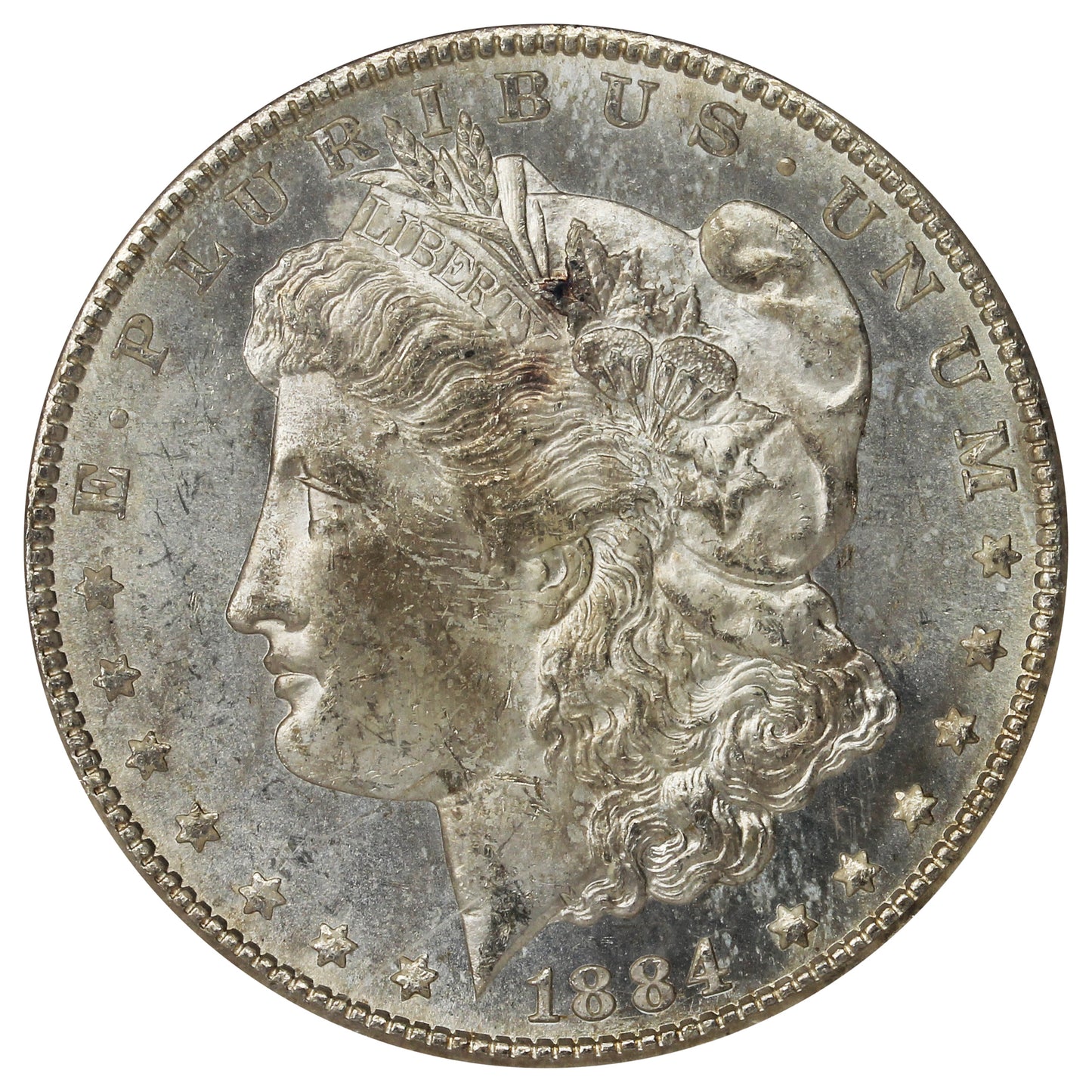 1884 CC USA Dollar PCGS Certified MS64 PL