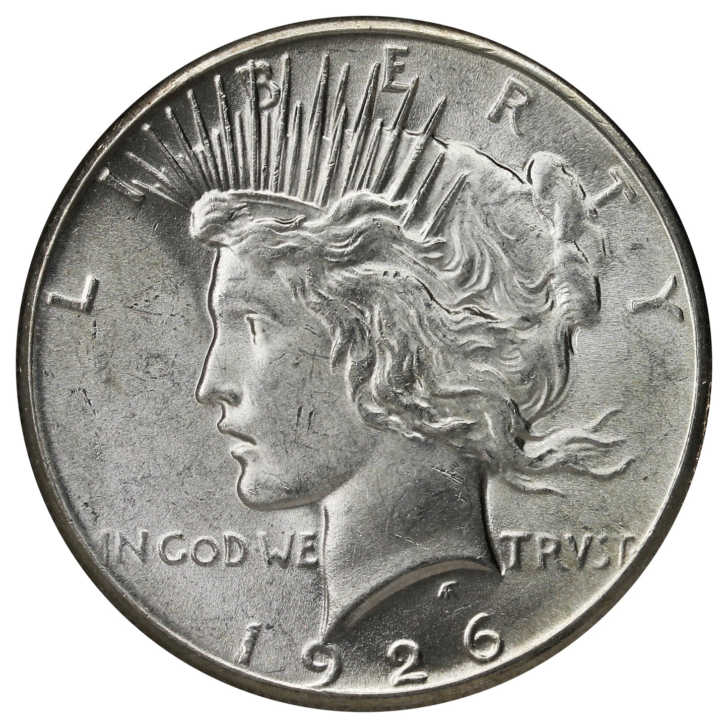 1926 USA Dollar Choice Brilliant Uncirculated (MS64) $