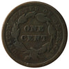 1843 Petite Head, Small Letters USA Cent G-VG (G6)