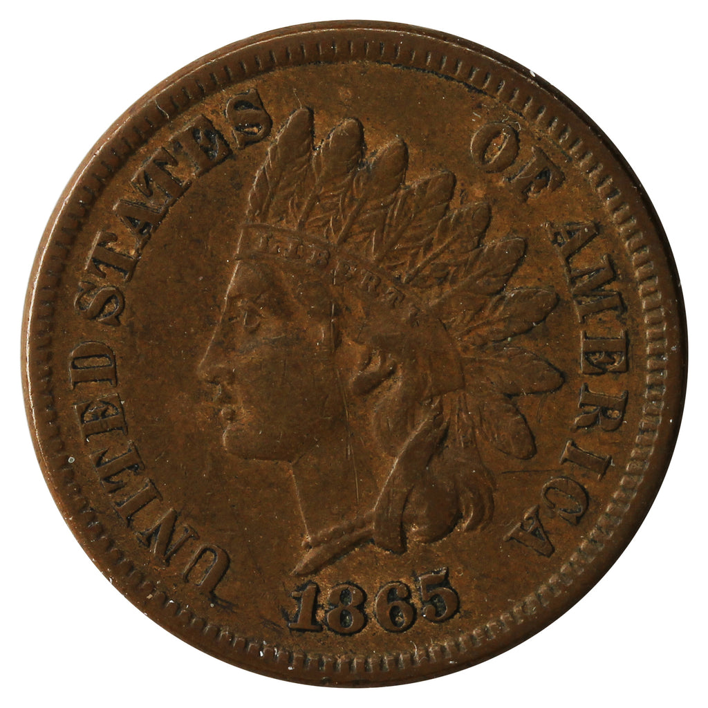 1865 Fancy 5 USA Cent VF-EF (VF30)