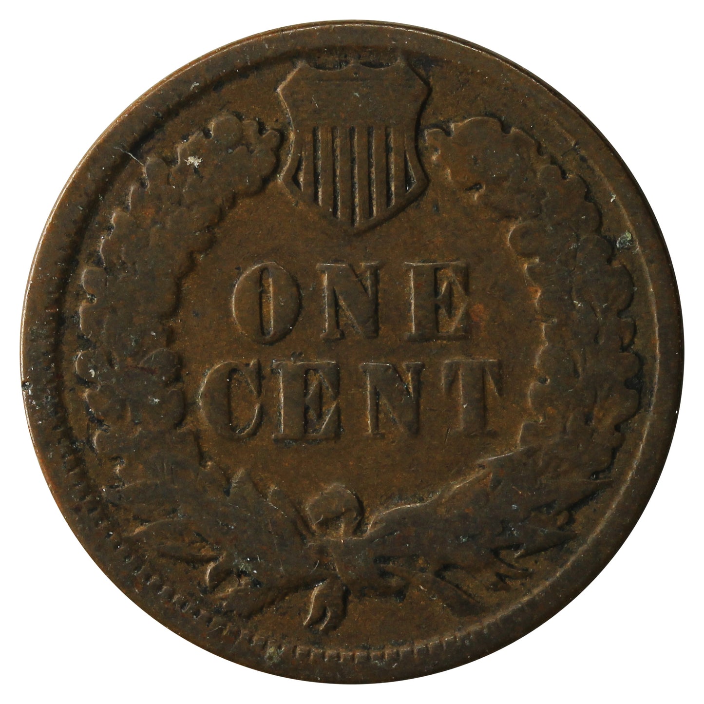 1886 Var. 1 USA Cent VG-F (VG10)