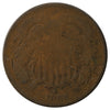 1869 USA 2 Cents About Good (AG3)