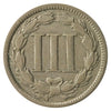 1869 Nickel USA 3 Cents F-VF (F15)