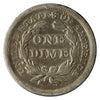 1854 USA Dime F-VF (F15)