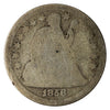 1856 Small Date USA Dime About Good (AG3)