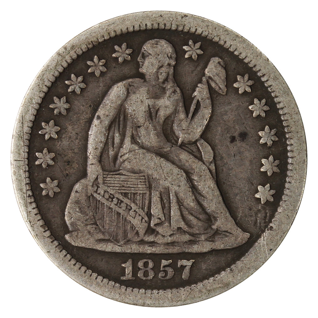 1857 O USA Dime Fine (F12)