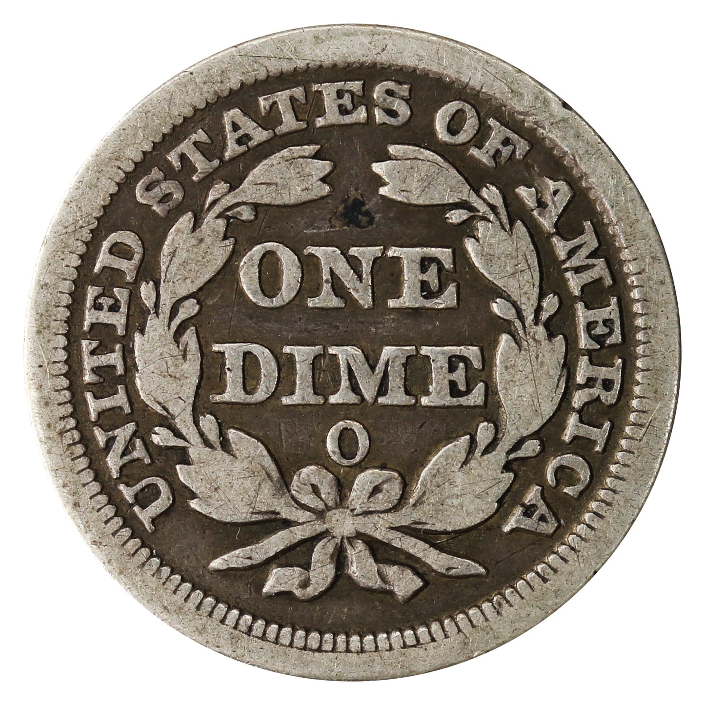 1857 O USA Dime Fine (F12)