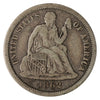 1862 USA Dime VG-F (VG-10)