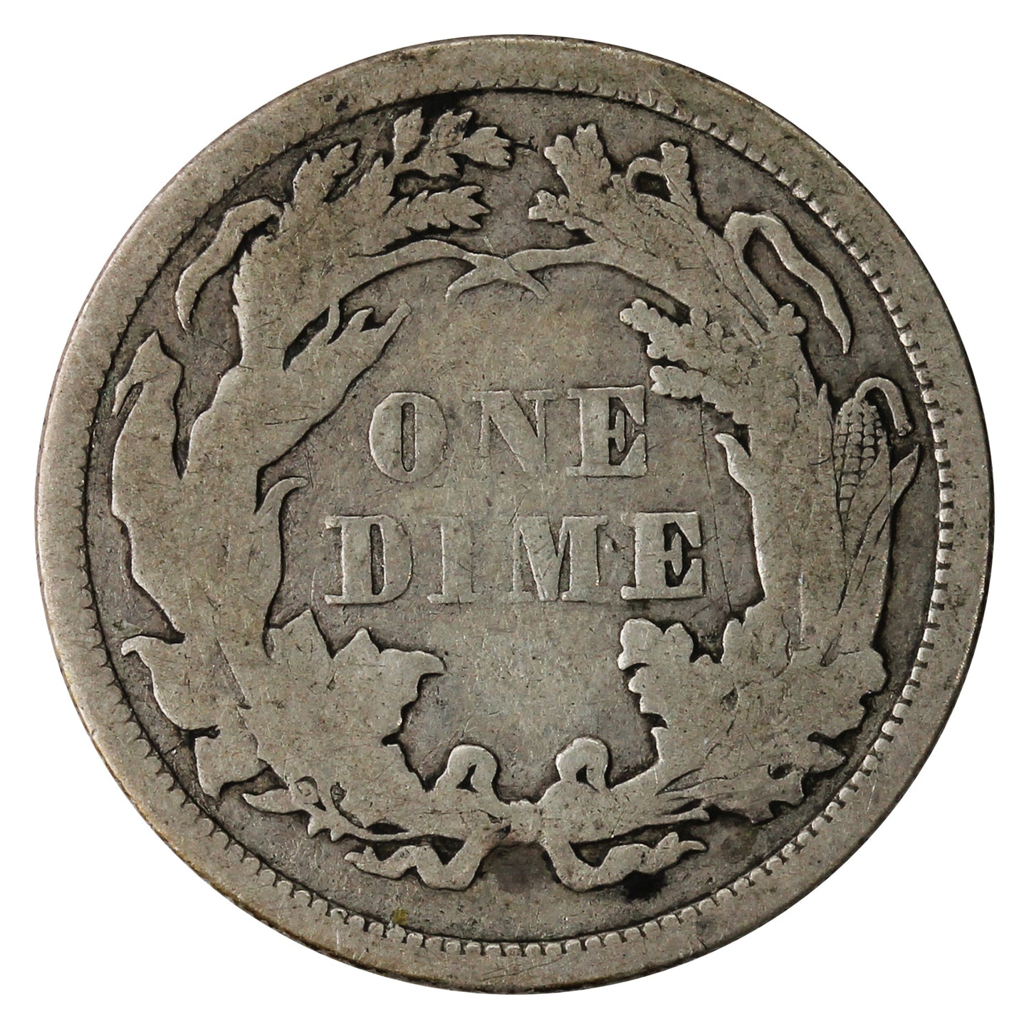 1862 USA Dime VG-F (VG-10)