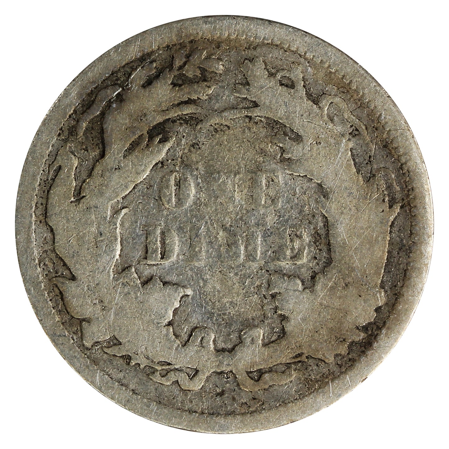 1868 USA Dime Good (G4)