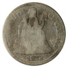 1872 USA Dime About Good (AG3)