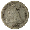 1875 USA Dime G-VG (G6)