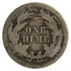 1889 S USA Dime G-VG (G6)