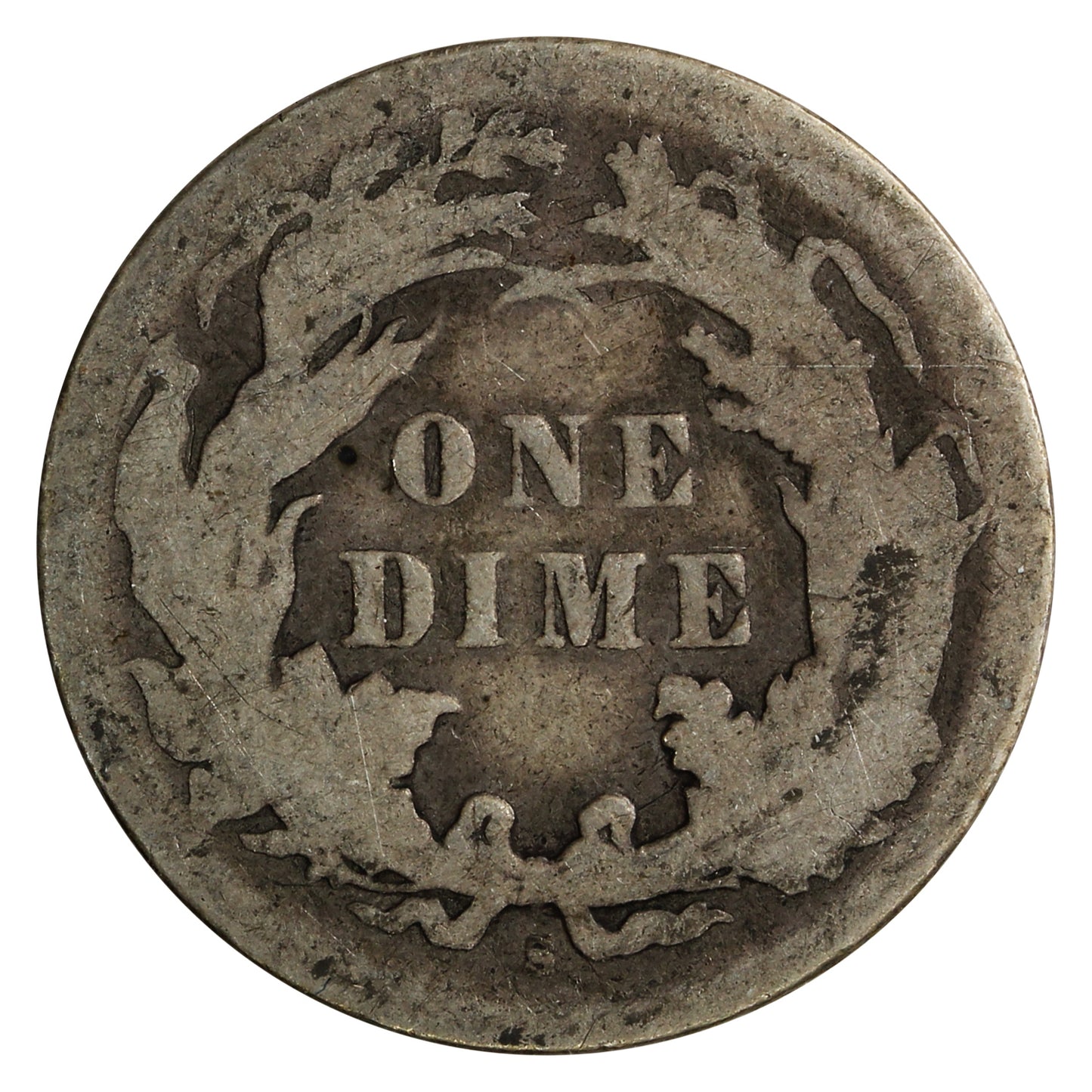 1889 S USA Dime G-VG (G6)