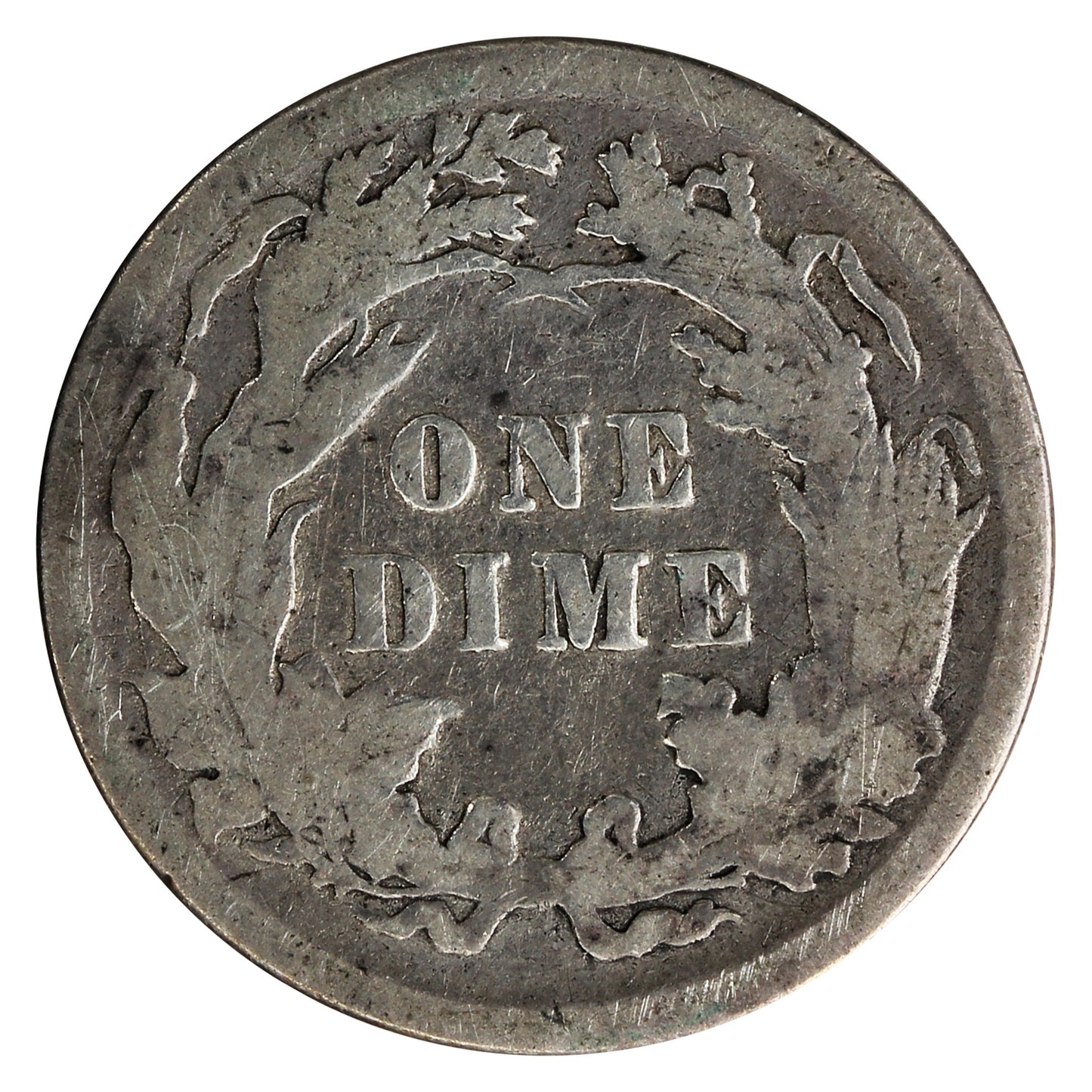 1891 USA Dime G-VG (G6)