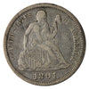1891 O USA Dime F-VF (F15)