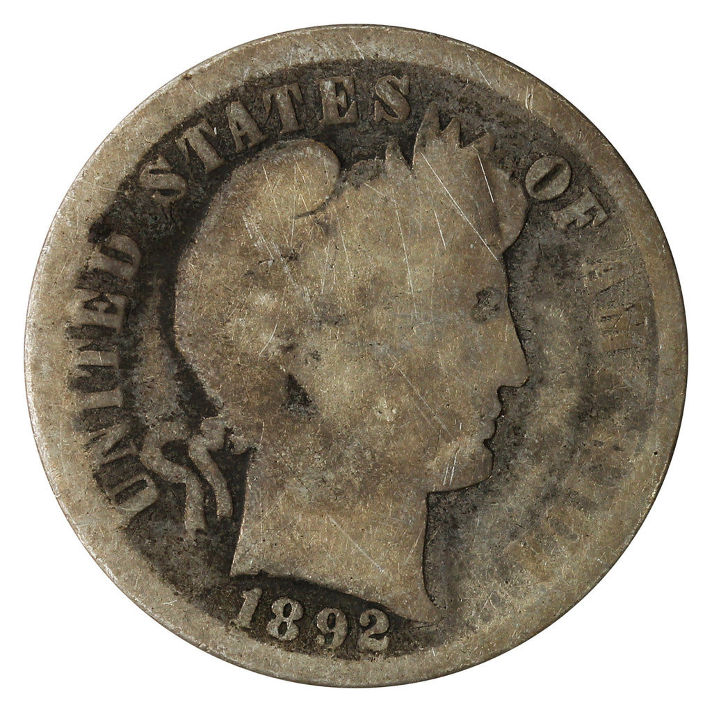 1892 USA Dime About Good (AG3)