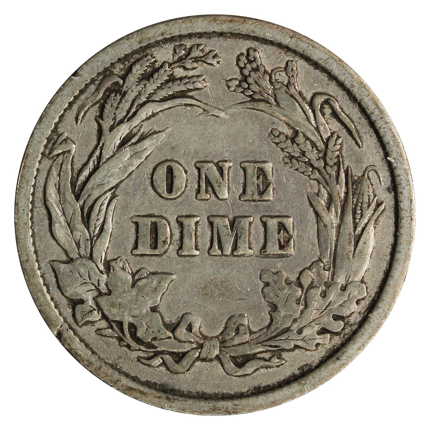 1893 USA Dime F-VF (F15)