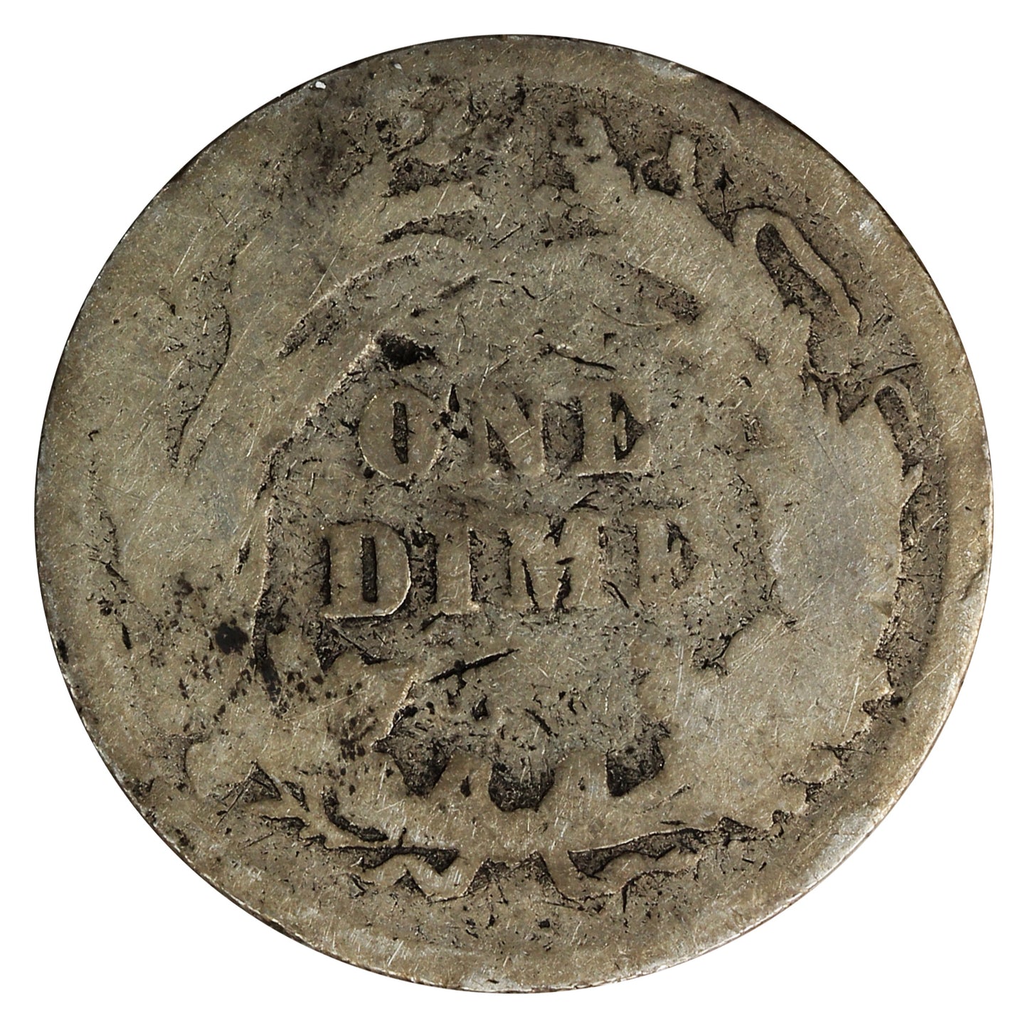 1896 USA Dime Good (G4)