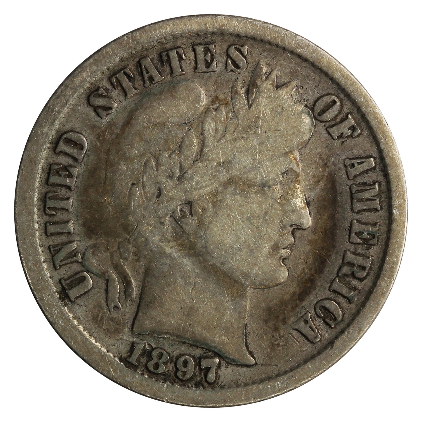 1897 USA Dime G-VG (G6)