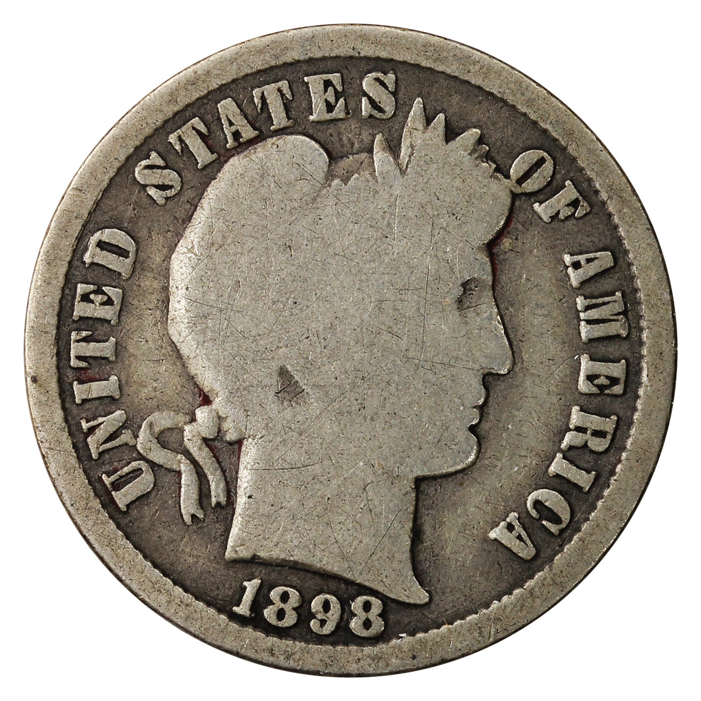 1898 S USA Dime Good (G4)