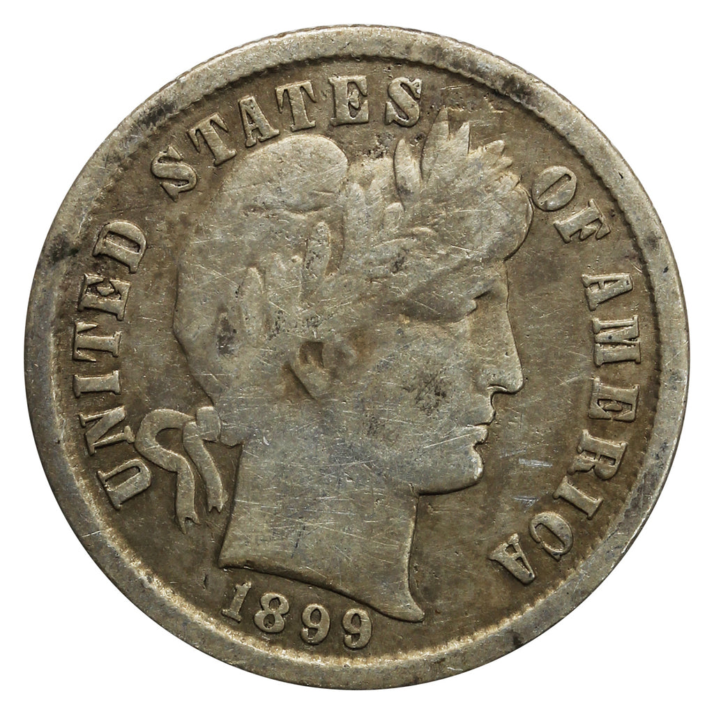 1899 USA Dime Fine (F12)