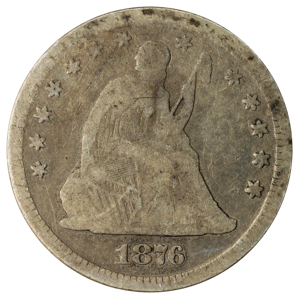 1876 USA Quarter G-VG (G6)