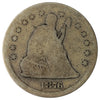 1876 S USA Quarter About Good (AG3)