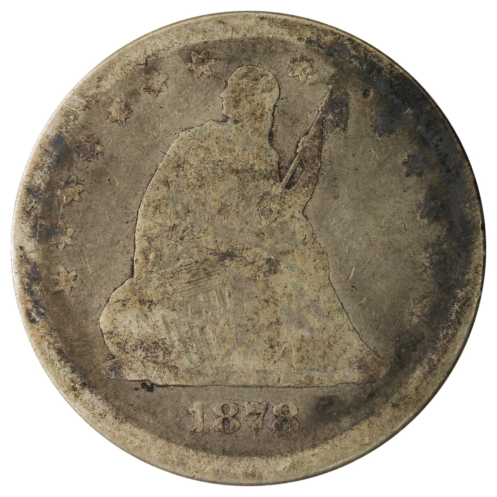 1878 USA Quarter About Good (AG3)