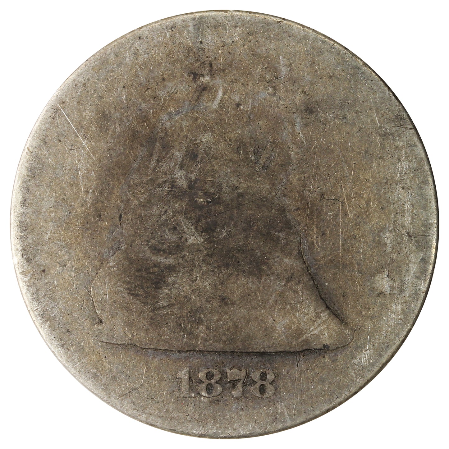 1878 USA Quarter Poor