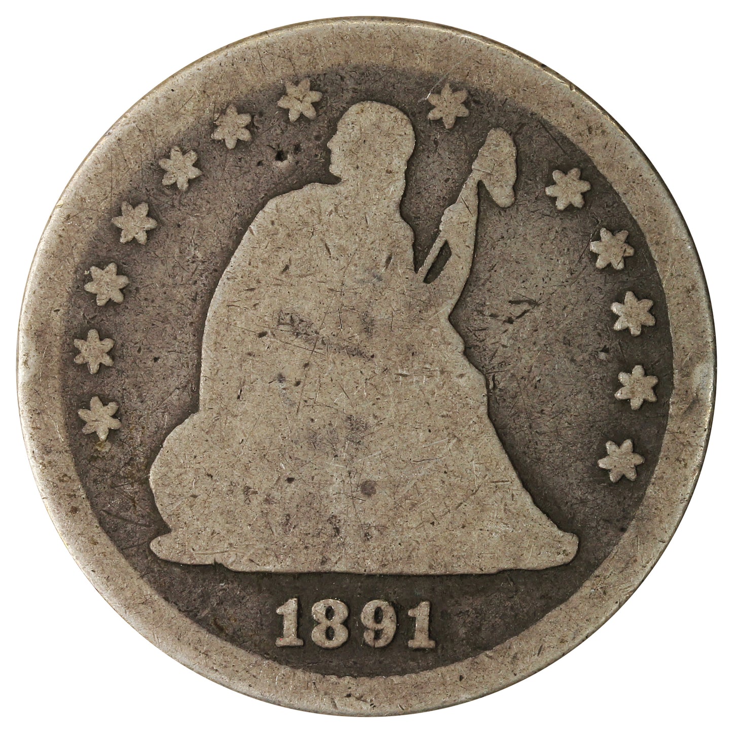 1891 S USA Quarter Filler