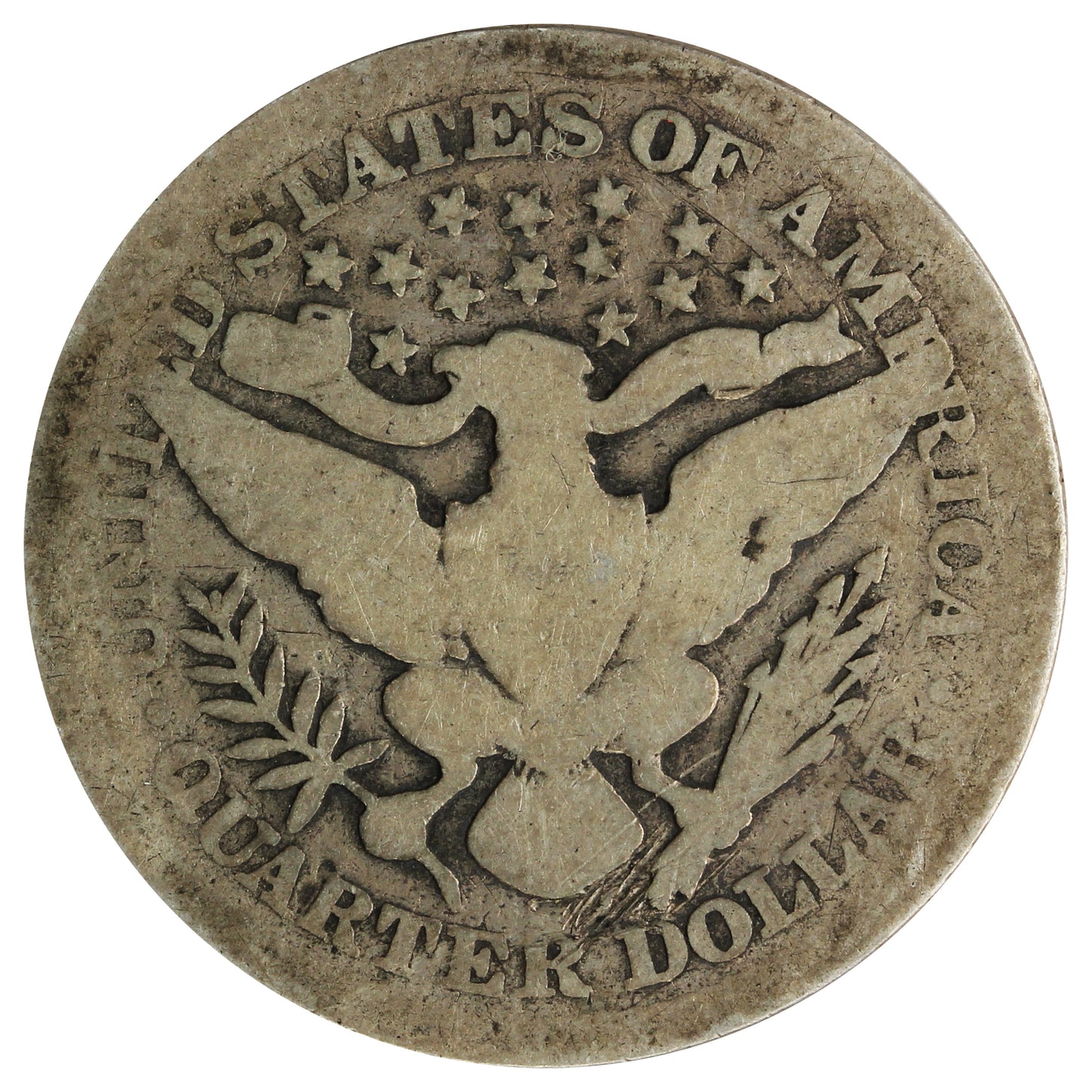 1893 USA Quarter About Good (AG3)