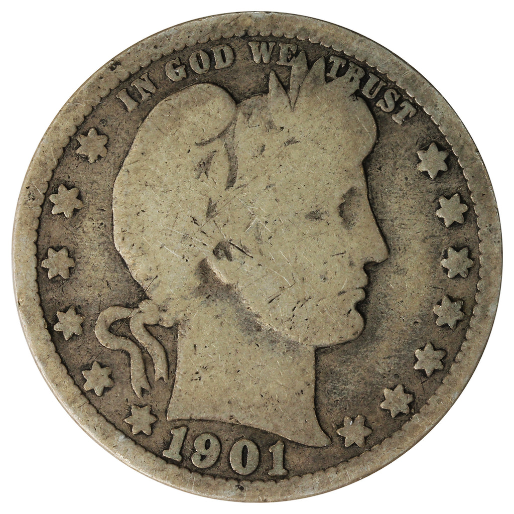 1901 USA Quarter Good (G4)
