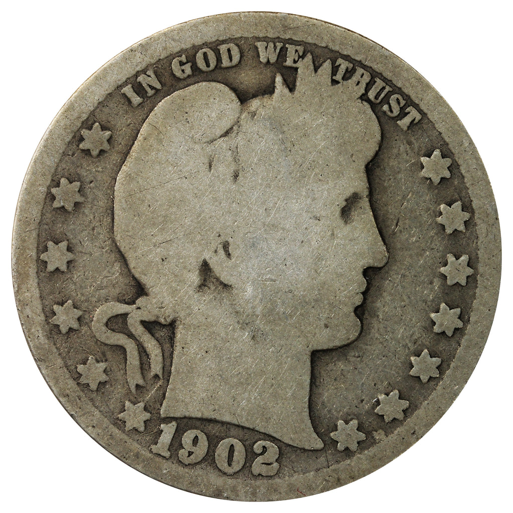 1902 O USA Quarter About Good (AG3)
