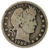 1902 S USA Quarter Good (G4)